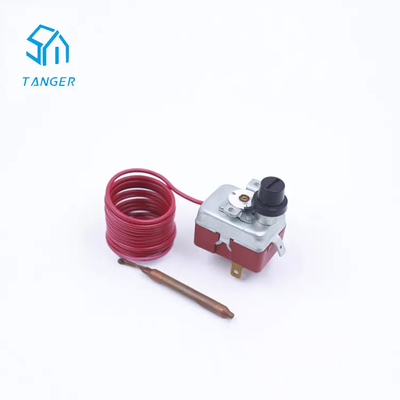 รีเซ็ตเทอร์โมสตัทหลอดฝอยแบบแมนนวล 16A 250V