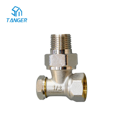 ผ้าขนหนูเทอร์โมสถิตหม้อน้ำ Lockshield Valve Rail เปิดหรือปิด 10mm 15mm 8mm