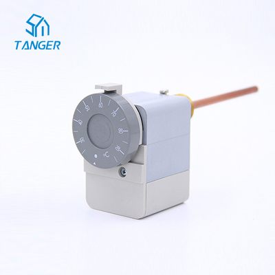 Cylinder Immersion Thermostat Back Boiler Pipe Stats เครื่องทำความร้อนส่วนกลาง 30 ถึง 90 องศา