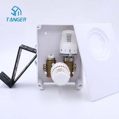 กล่องควบคุมความร้อนใต้พื้นโซนเดียว Flush Return Temperature Limiter