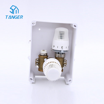 กล่องควบคุมความร้อนใต้พื้นโซนเดียว Flush Return Temperature Limiter