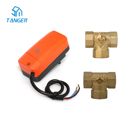 บอลวาล์วไฟฟ้า Actuator 3-Way 2 Way Snap Assembly 2Nm 230V